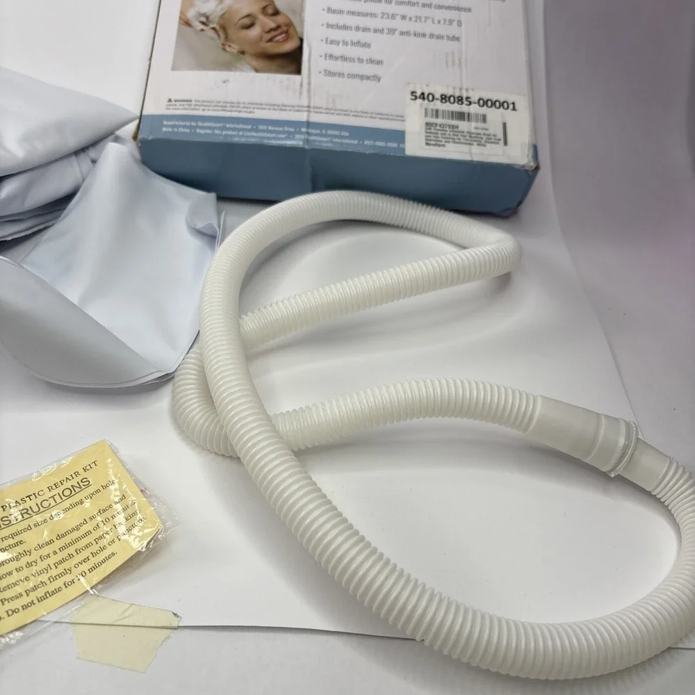 Deluxe Inflatable Bed Shampoo Kit‎ Open Box